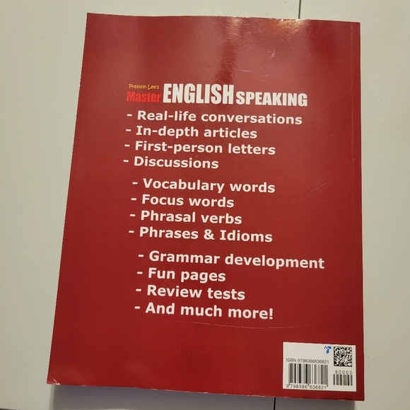 Preston Lee's Master English Speaking Volume 1 - 4 Paperback - Picture 2 of 3